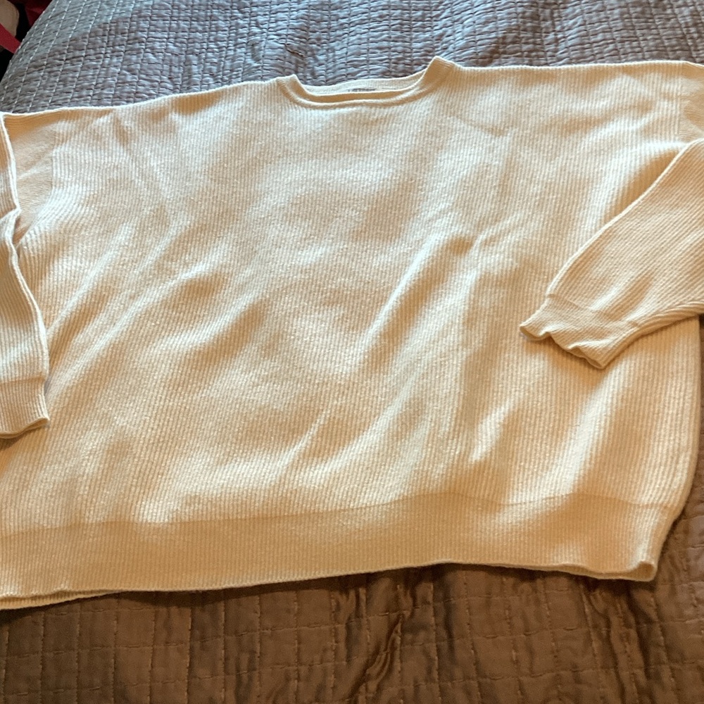 I. Magnin Cozy Cashmere pull over mens Sweater XL